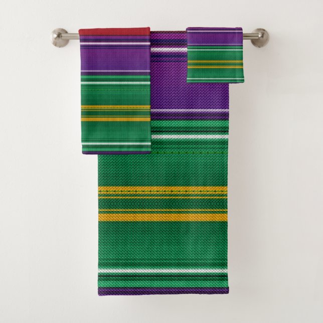 Conjunto De Toalhas Serape mexicano #3 (Insitu)