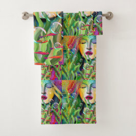 Conjunto De Toalhas Sereia Mágica