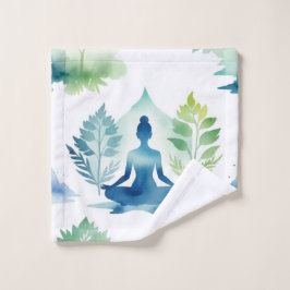Conjunto De Toalhas Serenidade sobre Lotus