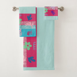 Conjunto De Toalhas Set asciugamani bagno