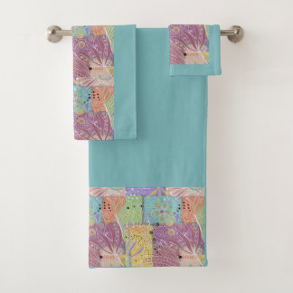 Conjunto De Toalhas Set Asciugamani bagno Bathroom