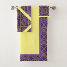 Conjunto De Toalhas Set Asciugamani bagno Bathroom