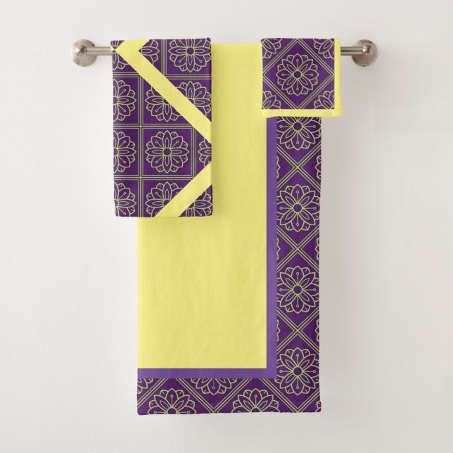 Conjunto De Toalhas Set Asciugamani bagno Bathroom (Insitu)