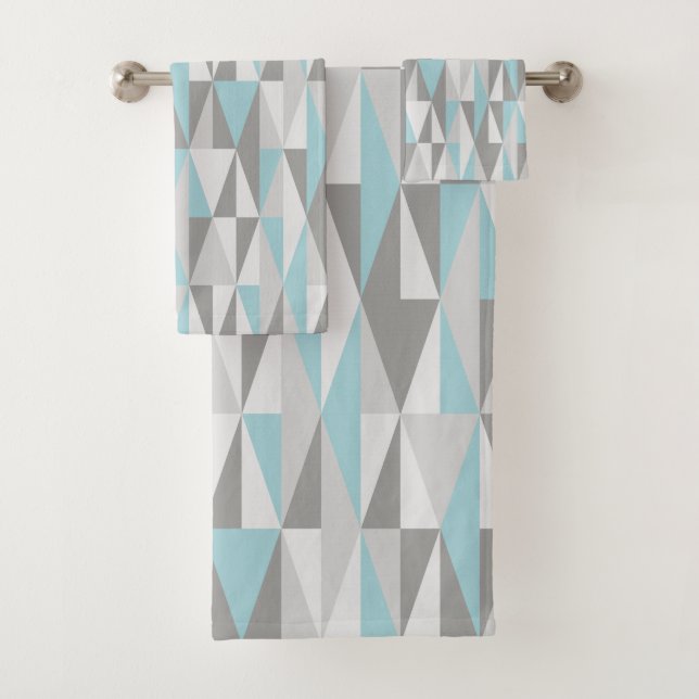 Conjunto De Toalhas Seus próprios diamantes modernos do estilo do meio (Insitu)