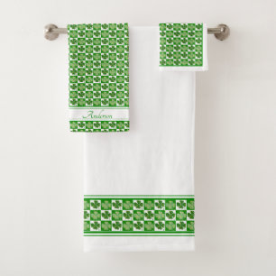 Conjunto De Toalhas Shamrocks Sortudos