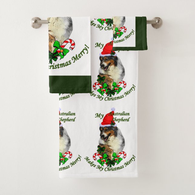 Conjunto De Toalhas Shepherd Natal Australano (Insitu)