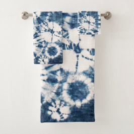 Conjunto De Toalhas Shibori