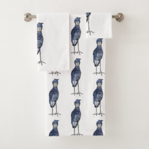 Conjunto De Toalhas Shoebill Stork