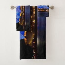 Conjunto De Toalhas Show de luzes vívido da casa de ópera de Sydney