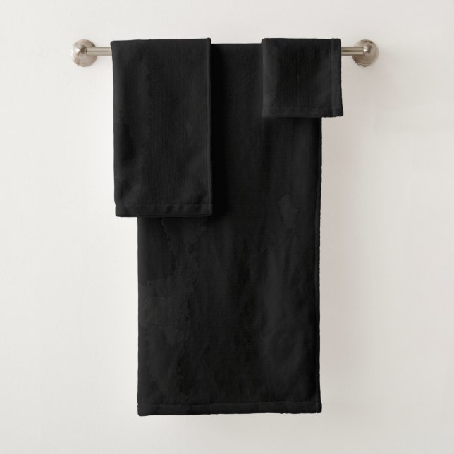 Conjunto De Toalhas Silhueta de Lua Gato Preto (Insitu)