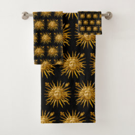 Conjunto De Toalhas Símbolo de Luís XIV o Rei Sol