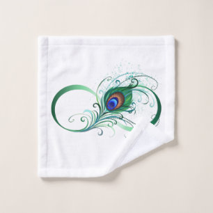 Conjunto De Toalhas Símbolo Infinito com Pancete