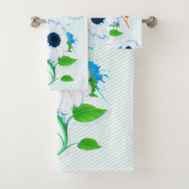 Conjunto De Toalhas Simile Sunflower Floral