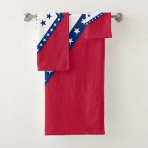Conjunto De Toalhas Sinalizador do Estado do Arkansas