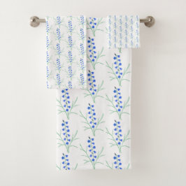 Conjunto De Toalhas Sininhos Brancos