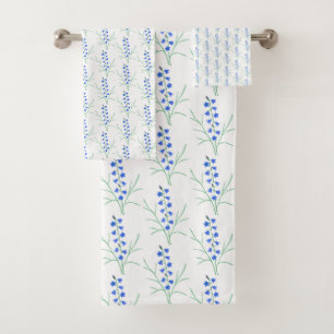 Conjunto De Toalhas Sininhos Brancos