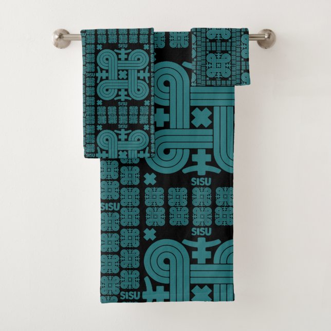 Conjunto De Toalhas Sisu Art Finlandês (Insitu)