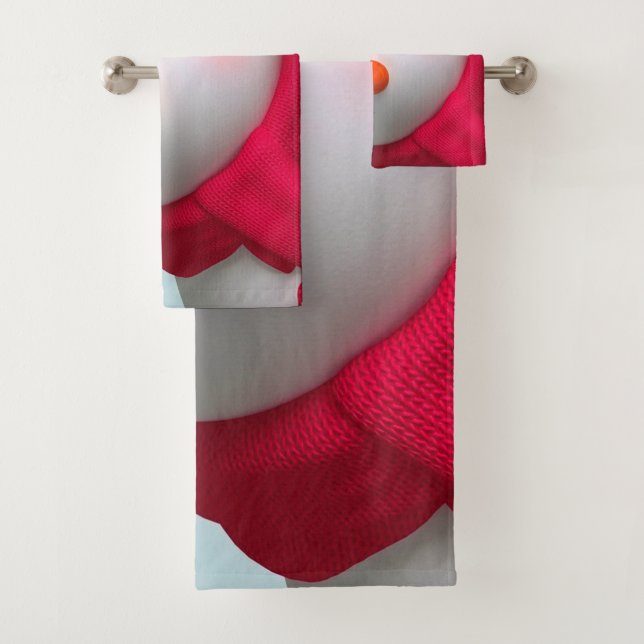 Conjunto De Toalhas Snowman (Insitu)