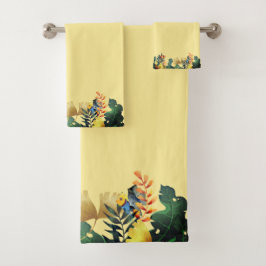 Conjunto De Toalhas Sob O Mar