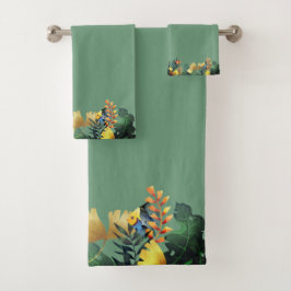 Conjunto De Toalhas Sob O Mar