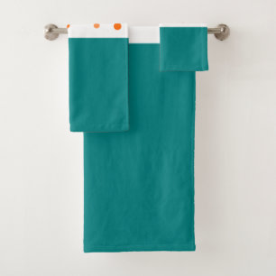 Conjunto De Toalhas Soda Laranja Borracha