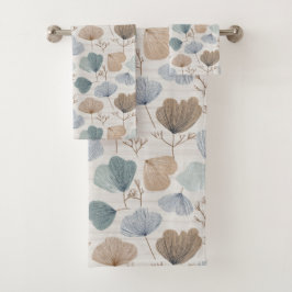 Conjunto De Toalhas Soft Spring Botanical Towel