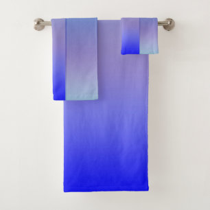 Conjunto De Toalhas Sombras de Azul