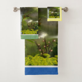 Conjunto De Toalhas Sonho de Olhos Surreais de Dandelions