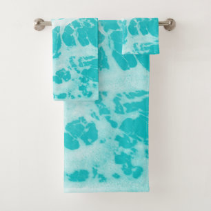Conjunto De Toalhas Sonho de Ondas do Mar Atlântico #3 #ocean #wall #