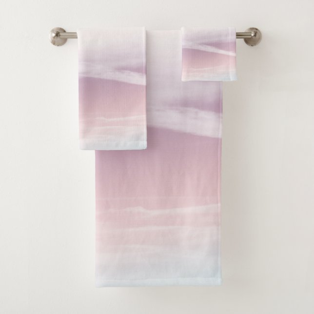 Conjunto De Toalhas Sonho do Céu Pastel 2 (Insitu)