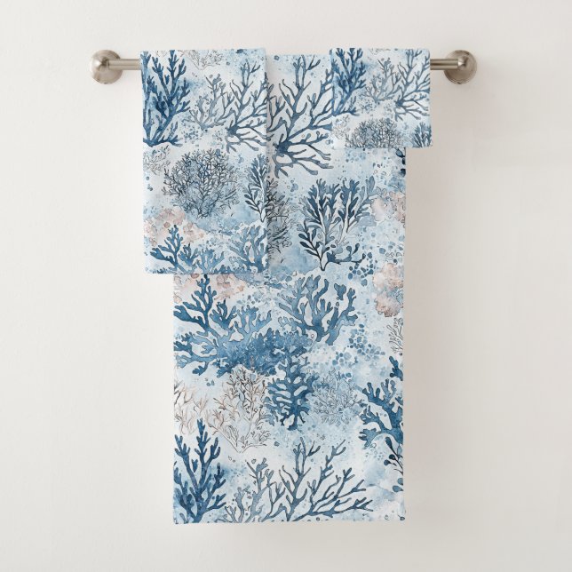Conjunto De Toalhas Sonho sob o mar (Insitu)