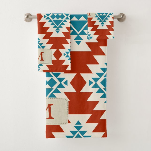 Conjunto De Toalhas Sonhos Desertos Quentes Padrão Russo Sudoeste (Insitu)