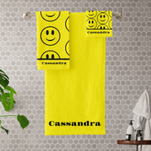 Sorriso de Rosto Feliz Amarelo