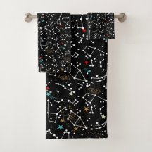 Space Pattern Towel