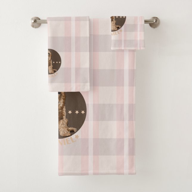 Conjunto De Toalhas Spaniel (Insitu)