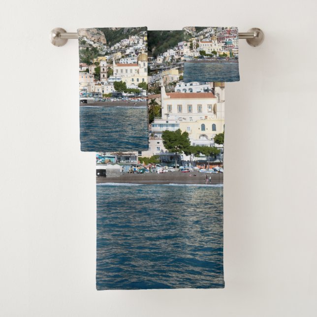 Conjunto De Toalhas Spiaggia di Positano Marina Grande 2 (Insitu)