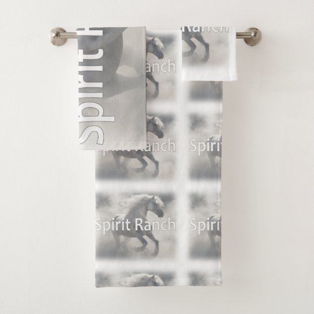 Conjunto de Toalhas Spirit Ranch Spirit Horse (Insitu)