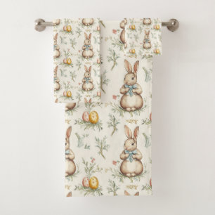 Conjunto De Toalhas Springtime Bunny Bliss