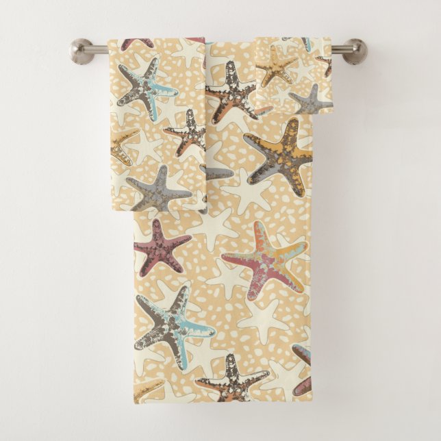 Conjunto De Toalhas Starfish na Areia (Insitu)
