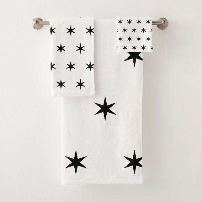 Conjunto De Toalhas Stars – Starlet – Sternchen – Sterne (Insitu)