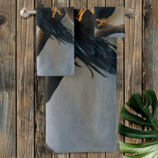 Conjunto De Toalhas Steampunk Black Raven (Criador carregado)