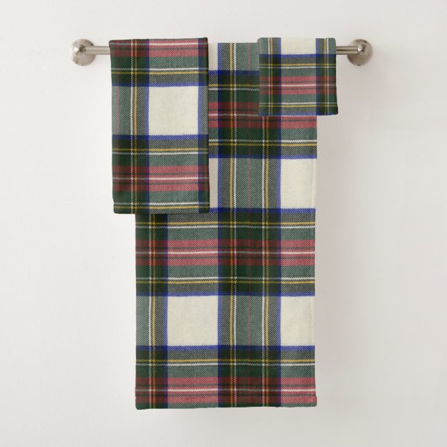 Conjunto De Toalhas Stewart Dress Modern Original Tartan (Insitu)