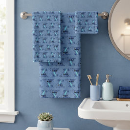 Conjunto De Toalhas Stitch