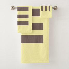 Conjunto De Toalhas Striped