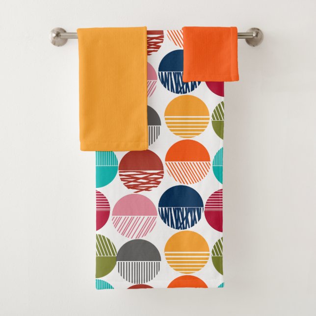 Conjunto De Toalhas Stripes e Sólidos (Insitu)