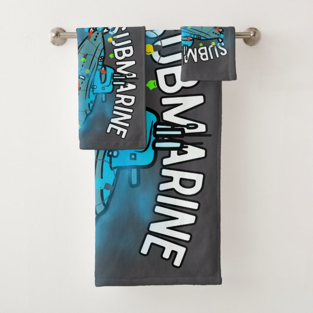 Conjunto De Toalhas Submarino, bauble, natal (Insitu)