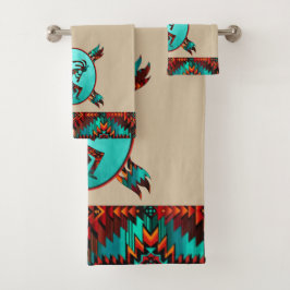 Conjunto De Toalhas Sudoeste de Kokopelli Bath Towel Set