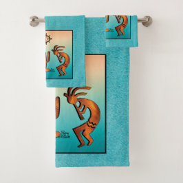 Conjunto De Toalhas Sudoeste de Kokopelli Bath Towel Set
