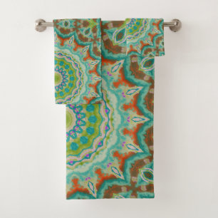 Conjunto De Toalhas Sudoeste de Mandala 2