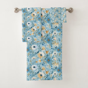 Conjunto De Toalhas Summer Daisy Meadow